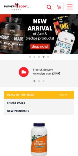 Mobile page screenshot