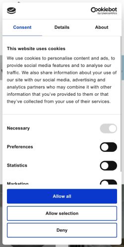 Mobile page screenshot