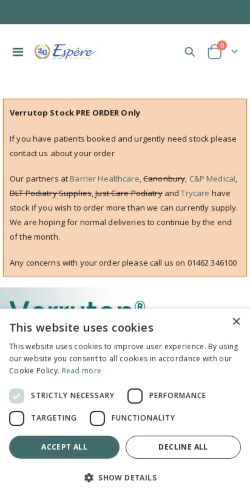 Mobile page screenshot