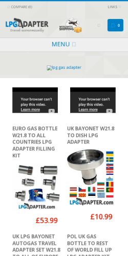 Mobile page screenshot