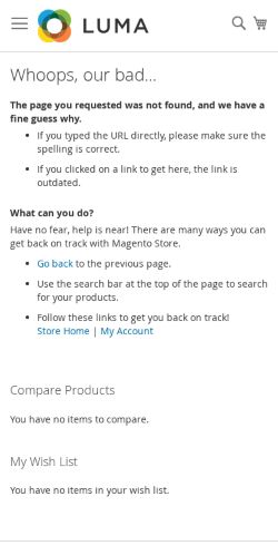 Mobile page screenshot