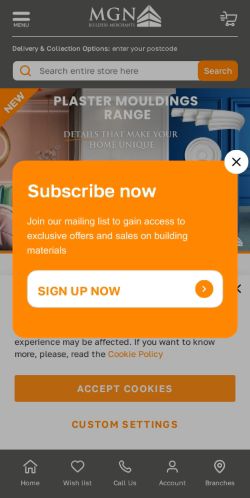 Mobile page screenshot