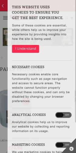 Mobile page screenshot