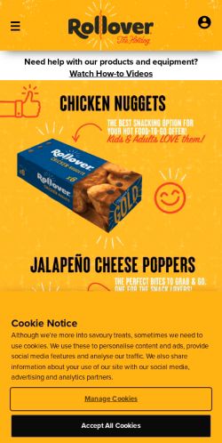 Mobile page screenshot