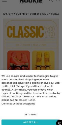 Mobile page screenshot