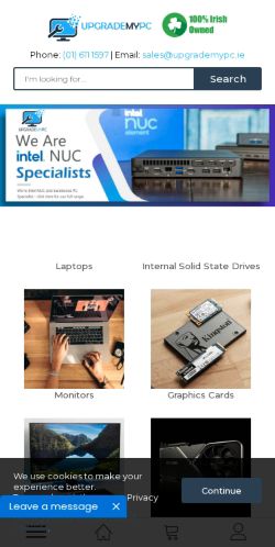 Mobile page screenshot