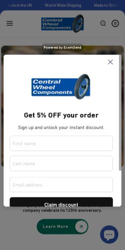 Mobile page screenshot