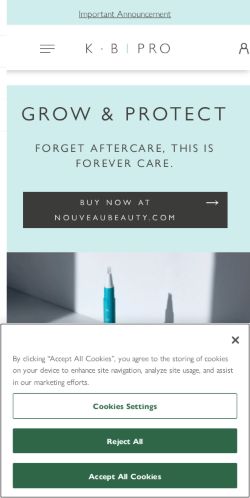 Mobile page screenshot