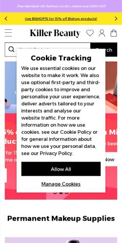 Mobile page screenshot