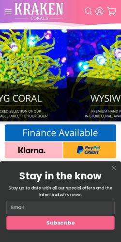 Mobile page screenshot