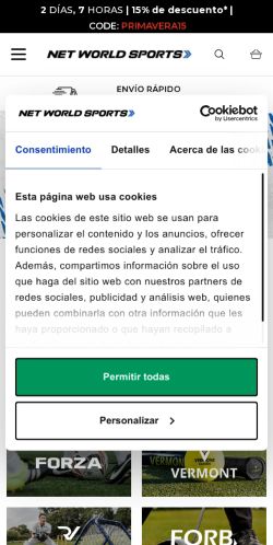 Mobile page screenshot