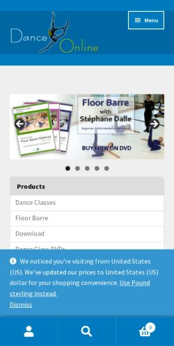 Mobile page screenshot