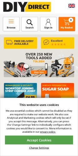 Mobile page screenshot