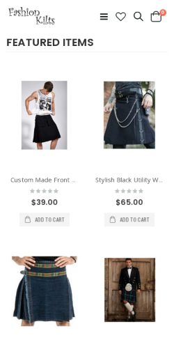 Mobile page screenshot