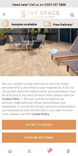 Mobile page screenshot