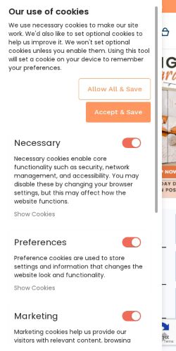 Mobile page screenshot
