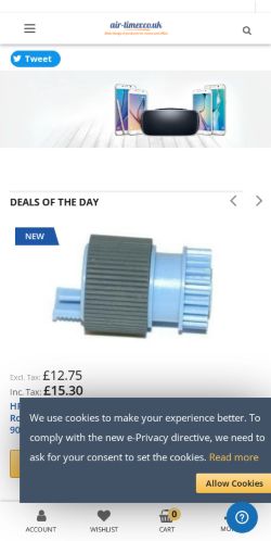 Mobile page screenshot