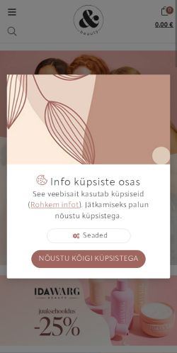 Mobile page screenshot