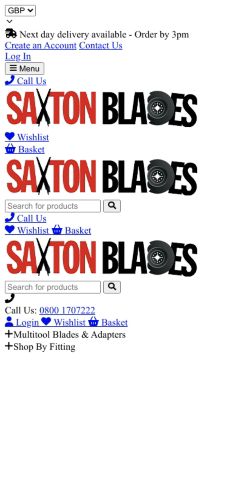 Mobile page screenshot