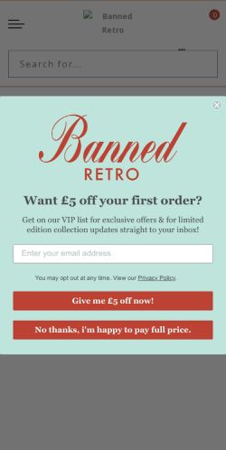 Mobile page screenshot