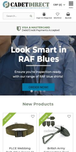 Mobile page screenshot