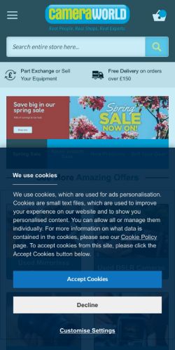 Mobile page screenshot