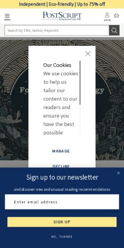 Mobile page screenshot