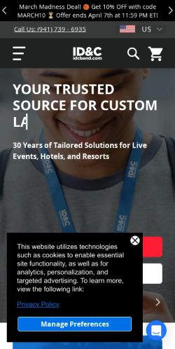 Mobile page screenshot