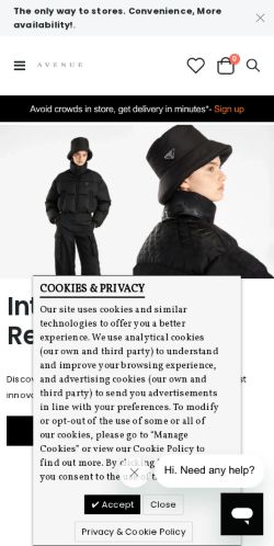 Mobile page screenshot