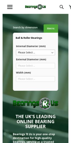 Mobile page screenshot