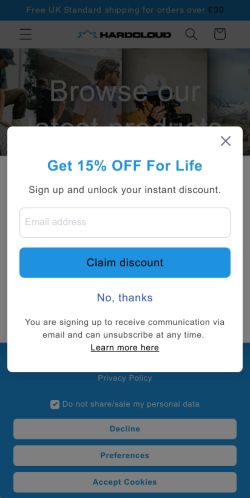 Mobile page screenshot