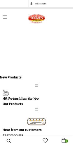 Mobile page screenshot