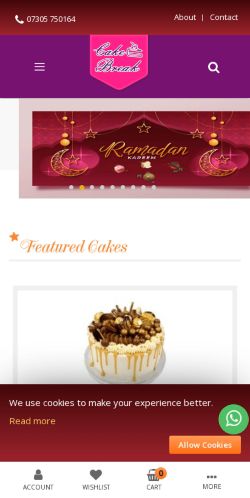 Mobile page screenshot