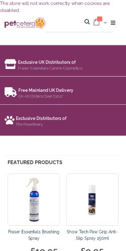 Mobile page screenshot
