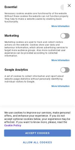 Mobile page screenshot