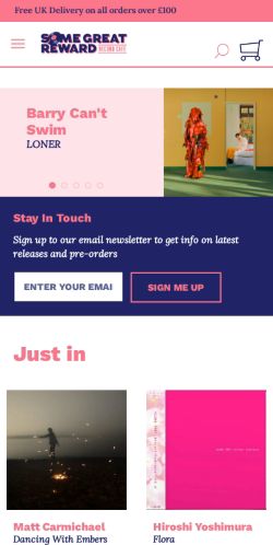 Mobile page screenshot