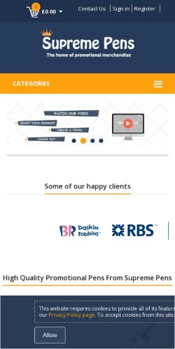 Mobile page screenshot