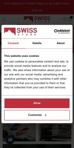 Mobile page screenshot