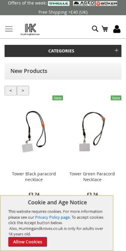 Mobile page screenshot