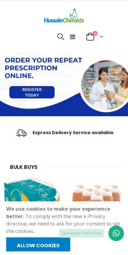 Mobile page screenshot