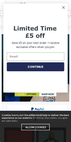 Mobile page screenshot