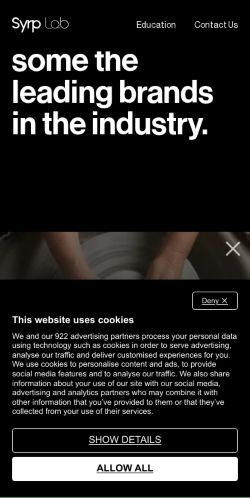 Mobile page screenshot