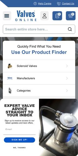 Mobile page screenshot