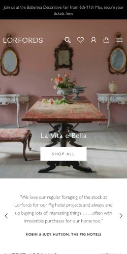 Mobile page screenshot