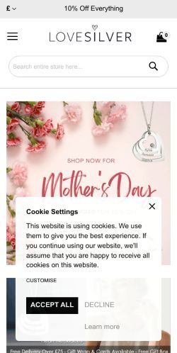 Mobile page screenshot