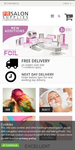 Mobile page screenshot