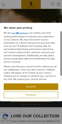 Mobile page screenshot