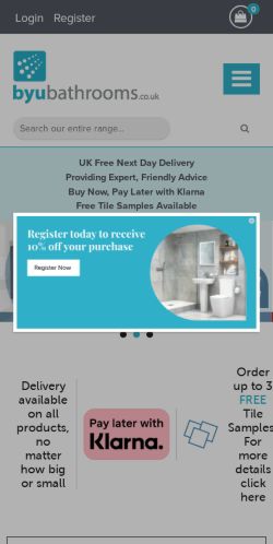 Mobile page screenshot
