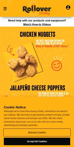 Mobile page screenshot