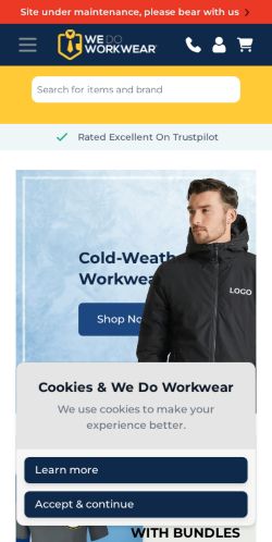 Mobile page screenshot